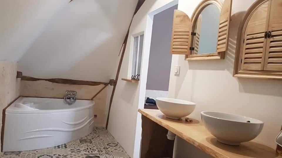 Gite Du Moulin De Barutel Mamers,Avec Spa Et Hammam Sur Reservation Payant Zewnętrze zdjęcie